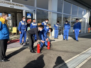 消防訓練＆ジムニーのご案内